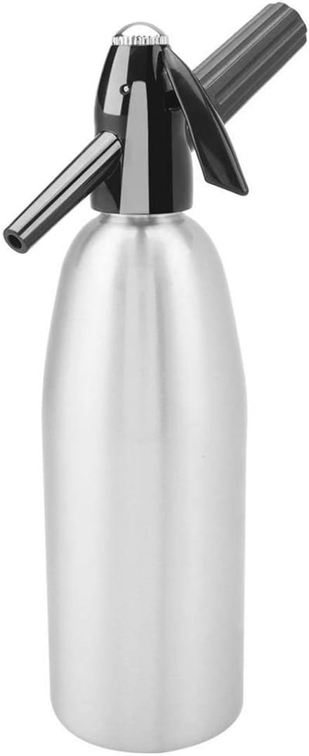 Soda Maker - Aluminium Soda Siphon - 1L Sprudelwasserflasche mit Druckregler
