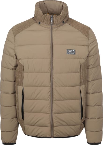 NZA Jas Colton Beige - Maat M - Heren - Tussenjas