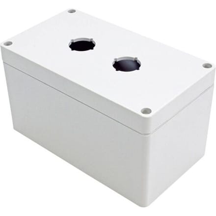 Hammond Electronics 1554MPB2D Universele behuizing 160 x 90 x 90 Polycarbonaat Grijs 1 stuk(s)
