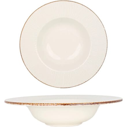 By Bone Pastabord - Grace - Porselein - 25 cm (400cc) - set van 2