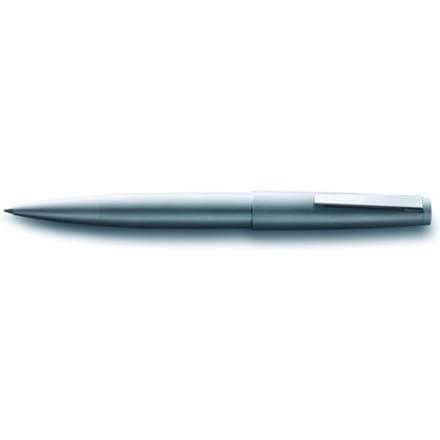 Lamy rollerpen, model 2000 metal, met een medium zwarte vulling