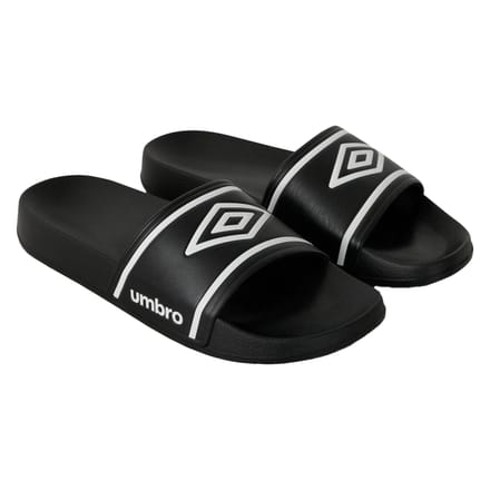 Umbro Volwassen unisex Aruba Sliders (Zwart/Wit)
