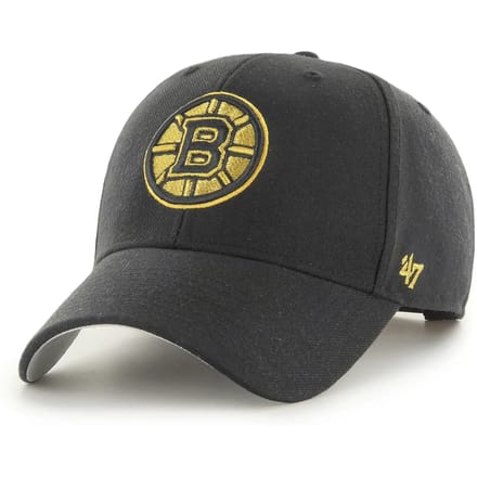 Baseball cap Boston Bruins 47Brand NHL Metallic Snap MVP