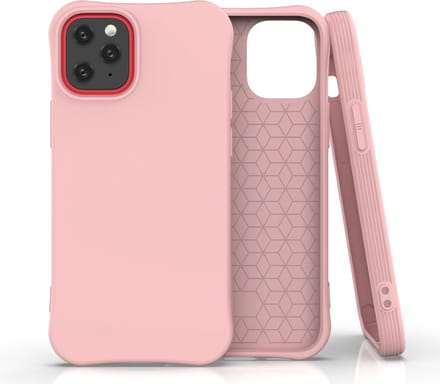 Peachy Soft case TPU hoesje geschikt voor iPhone 12 mini - roze