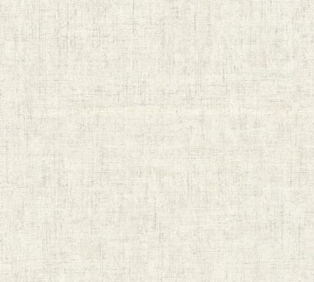UNI BEHANG | Structuur - beige creme zilver metallic - A.S. Création Greenery