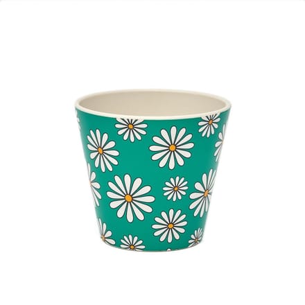 Quy Cup - 90ml Ecologische Reis Beker - Espressobeker “Margherite”