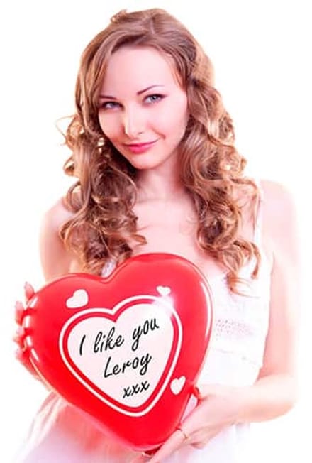 Folat BV - Writable Balloons Heart 6 pcs.