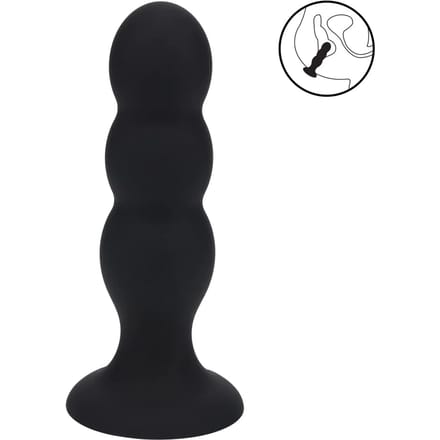 Levelz - Dubbele Siliconen Anaal Plug met Beweeg Kogel - Large