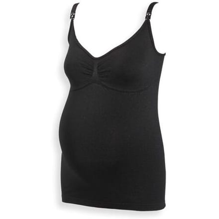 Prénatal voedingstop seamless Black S-M Dames