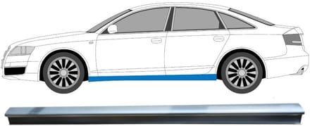 Reparatie dorpel voor Audi A6 C6 2004-2010 / Links