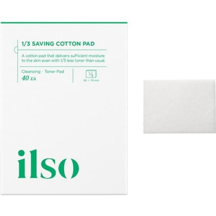 [ILSO] Tampon de coton 1/3 à économie d'énergie 40EA white
