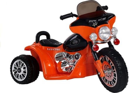 Kindermotor JT568 - driewieler - 3km/h - oranje