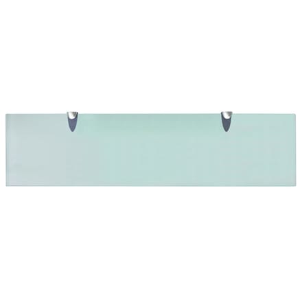 vidaXL - Zwevende - plank - 80x20 - cm - 8 - mm - glas