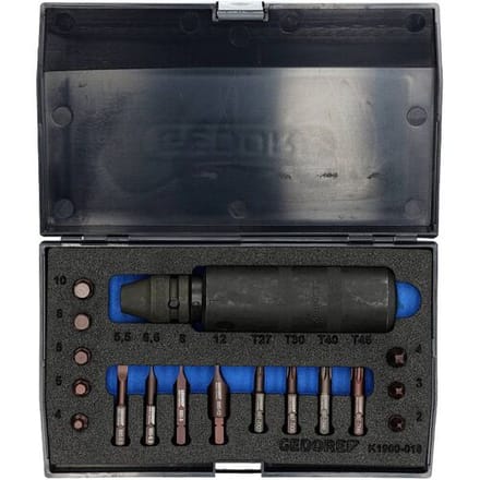 GEDORE Slagschroevendraaierset 1/2" K 1900-018
