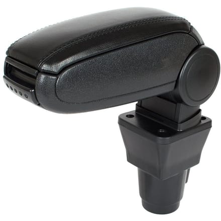Modecar - Duster II Armsteun - Zwarte Ekoleer - 2017+ - Inclusief Montageset