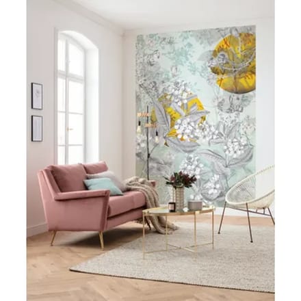Fotobehang - Golden Sun 200x280cm - Vliesbehang