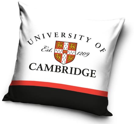 Sierkussen Cambridge University 40x40 cm (inclusief vulling)