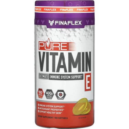 Finaflex, vitamine E pure, 209 mg (400UI), 100 gélules