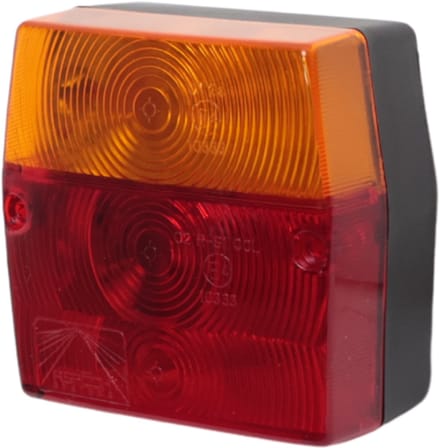 Minipoint - Achterlicht Minipoint Links/rechts met tule aansluiting - 98x90x49 mm