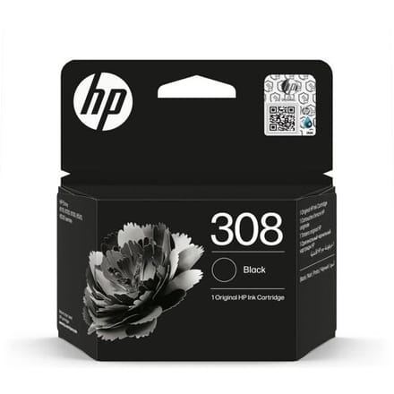 HP Inktcartridge 308 (7FP21UE) Zwart
