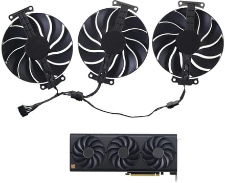 Grafische Kaart Ventilator - Koeler Onderdeel - Component Vervanging - Standaard Formaat - 90MM Diameter - Zwart