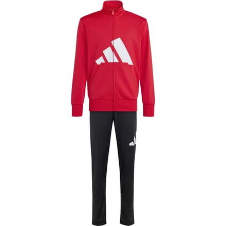 adidas Tricot Large Logo Tracksuit Junior - Rood, Rood 7-8Y