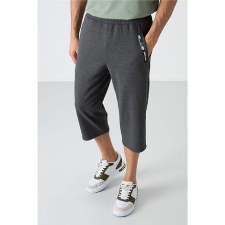Heren Capri Shorts met Middelhoge Taille
