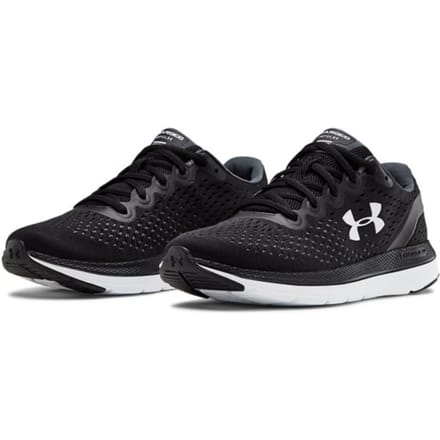 Under Armour W Charged Impulse Dames Hardloopschoenen - Wit/Zwart - Maat 40
