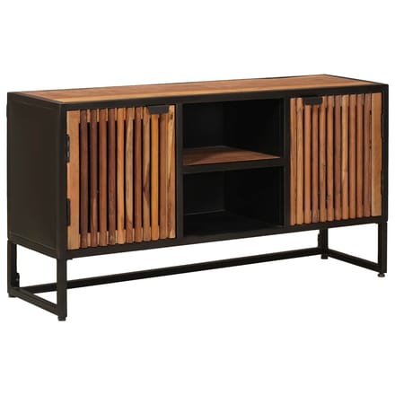 vidaXL - Dressoir - 105 - x - 30 - x - 55 - cm - Massief - Mangohout - en - Geëngineerd - Hout