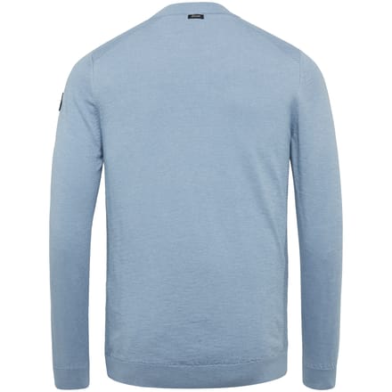 Vanguard - Heren Trui Crewneck Pullover - Blauw - Maat 3XL