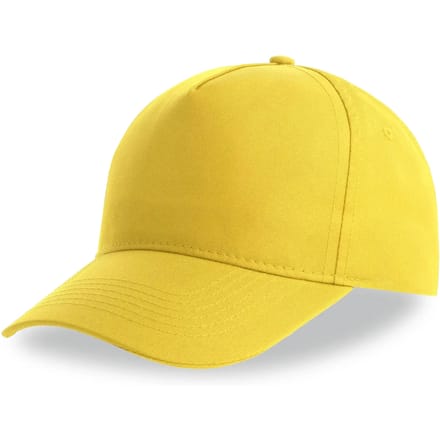 Atlantis Headwear Kid Recy Five Cap Recycled AT428 - Yellow - One size