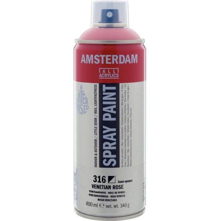 Spuitbusverf - Spraypaint - #316 - Venetiaansrose - Amsterdam - 400ml