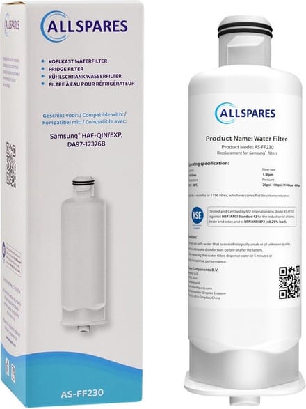 Waterfilter geschikt voor Samsung DA97-17376B - HAF-QIN-EXP