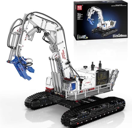 RC Sloopkraan Bouwblokken Set - Techniek Motor Speelgoed (4195 Delen)