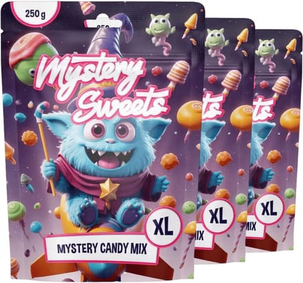 Mystery Sweets - Mystery Candy Mix - Regular XL, 250gram - Traktatie - Cadeau - Verassing