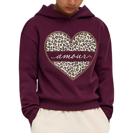 Kids Only Cooper Life Heart Hoodie Junior - Maat 146/152