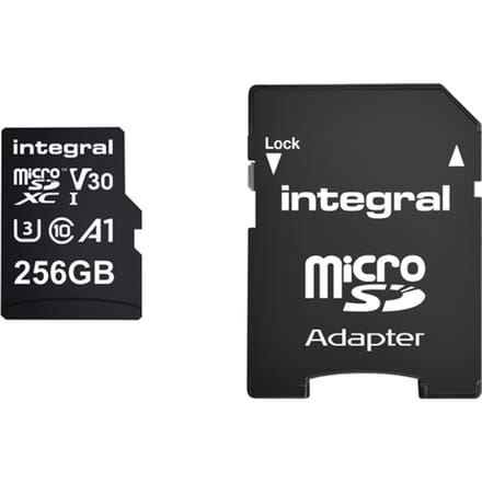 Geheugenkaart Integral microSDXC 256GB