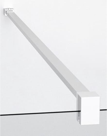 Novellini Young 2.0 muursteun 150cm chroom