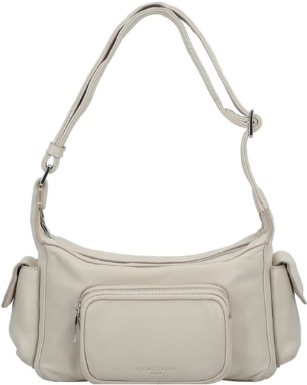 LIEBESKIND BERLIN Leren Schoudertas Lila Sheep Natural Crossbody Grau Grijs