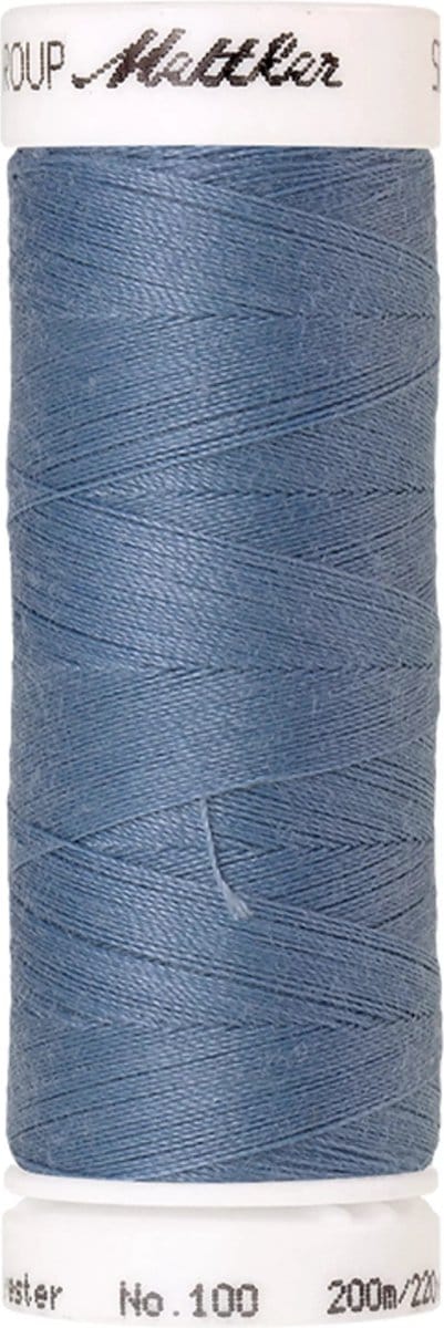 Amann Mettler Seralon Naaigaren – Summer Sky (0350) – 200 m – No. 100 – 100% Polyester – Per Stuk