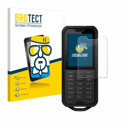 Screenprotector voor Nokia 800 Tough Beschermglas transparant