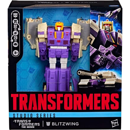 Transformers Studio Series Leader Class The Transformers: The Movie Blitzwing Action Figure