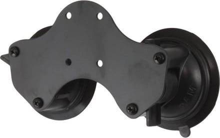Double 8.5 cm Suction Cup Base RAM-B-189BU