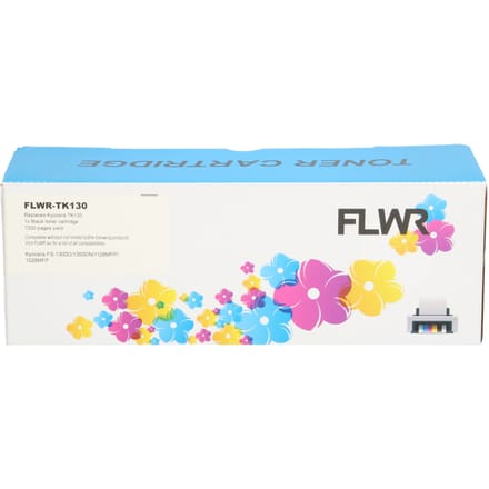FLWR - Toners / Kyocera Mita TK-130 / zwart / Geschikt voor Kyocera Mita