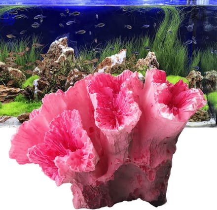 Kunstmatige Aquarium Planten - Hars Koraal Decoratie - 7 x 6 x 5 cm