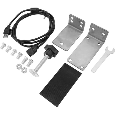 Support de montage de frein à main USB 64 bits pour PC Système Windows Remplacement pour Logitech G27 G25 G29 T500 T300 gray