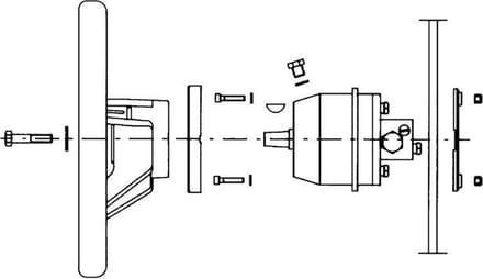 UP28F stuurpomp hydraulisch