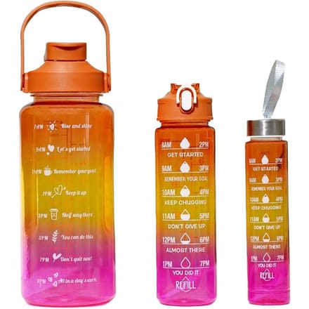 3-in-1 Sportwaterfles Koude Drinker Multifunctionele Plastic Beker