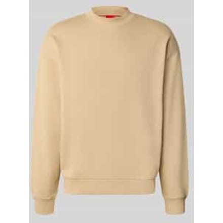 Regular fit sweatshirt van puur katoen Model 'DAPOCREW'