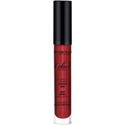 Deborah,Velours Fluide,Mat,Rouge à Lèvres Liquide,51,Rouge Métal,4,5 g